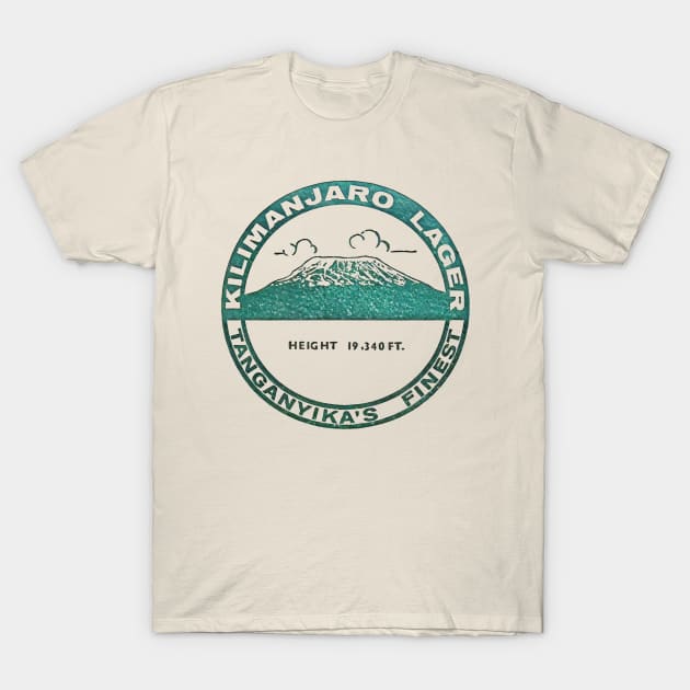 Kilimanjaro --- Brewery -- Vintage Aesthetic T-Shirt by CultOfRomance